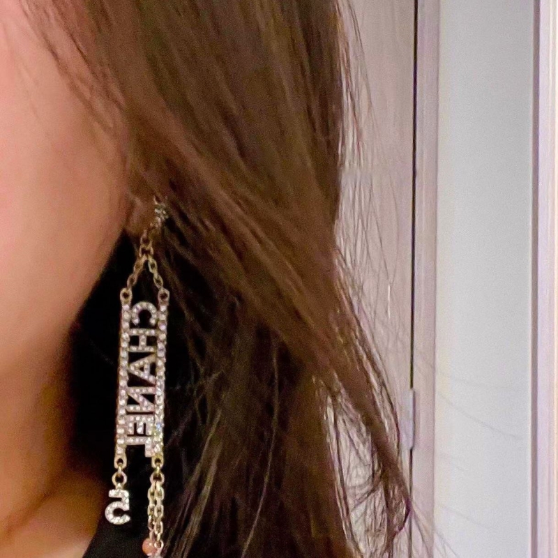 Ch*el earrings